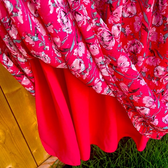 Rachel Zoe Pink Floral Dress - Picture 5 of 7